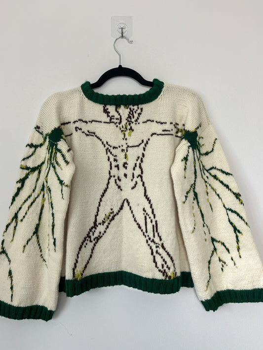 “Overgrown” reversible jumper